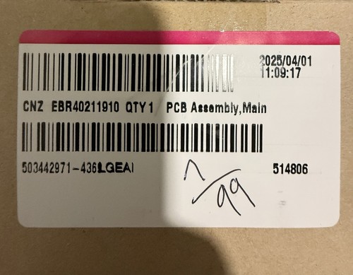 Ebr40211910 frigorifero pcb - lg,
